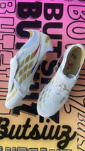 adidas Predator Elite Zidane Fold-Over Tongue FG Soccer Cleats – White / Gold