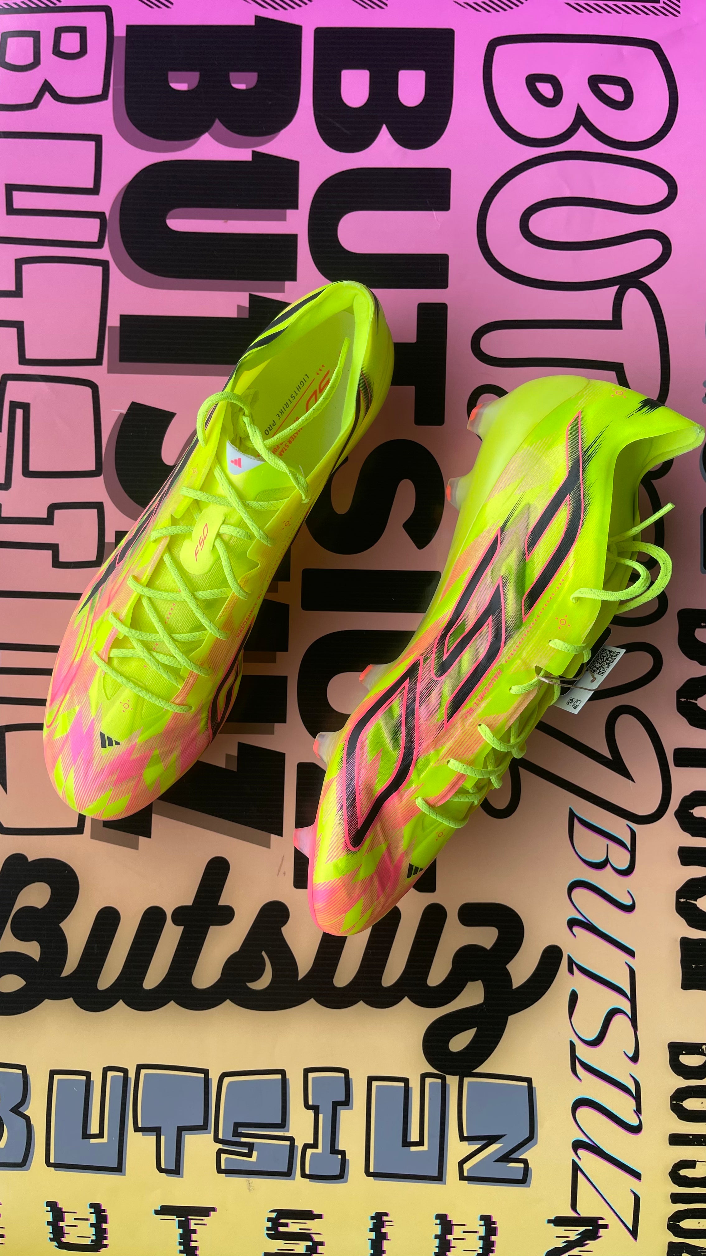 adidas F50 Hyperfast EVO FG – Team Solar Yellow / Core Black / Solar Turbo – KJ6106