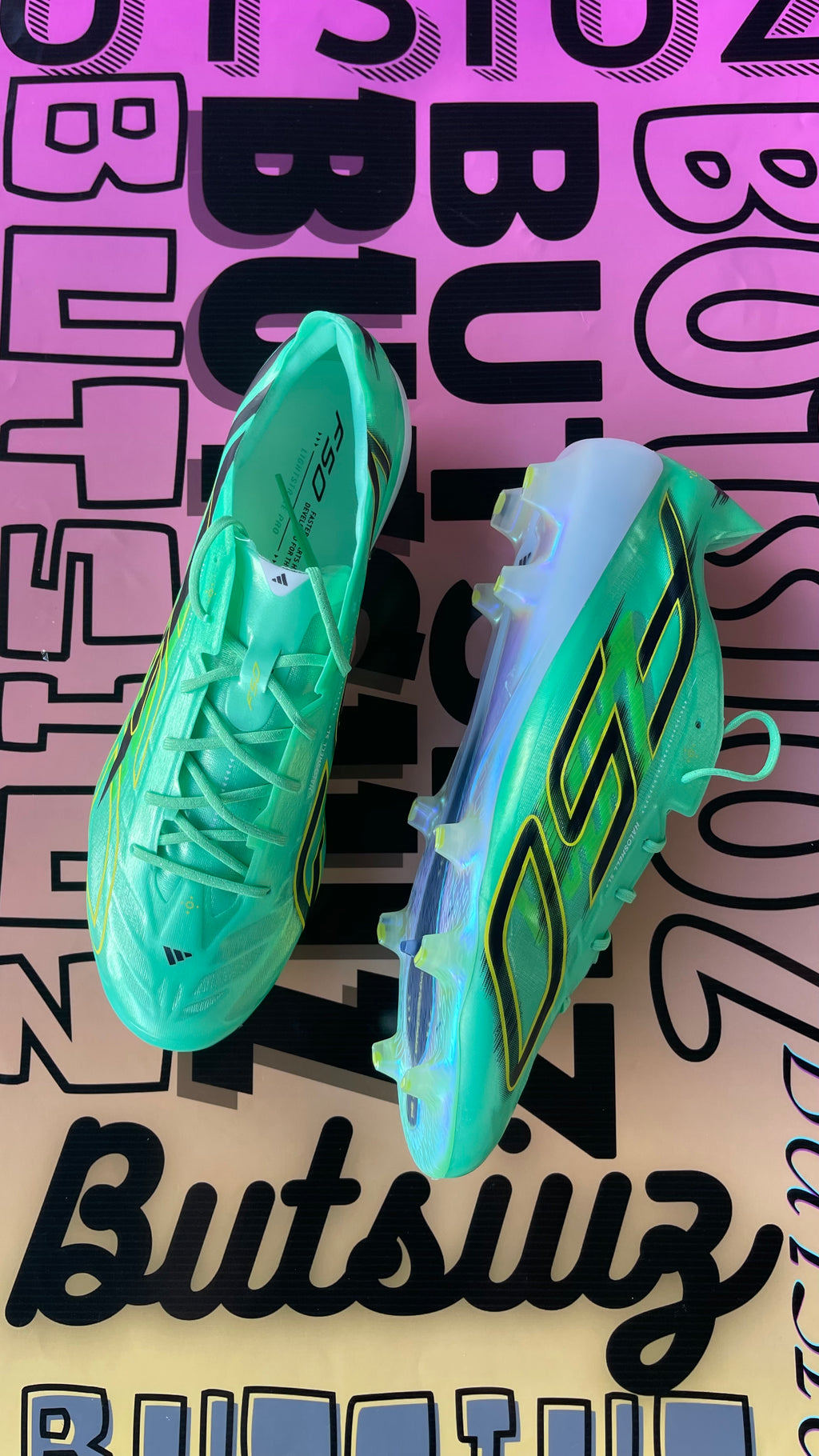 adidas F50 Hyperfast EVO FG – Pulse Mint / Core Black / Solar Lemon