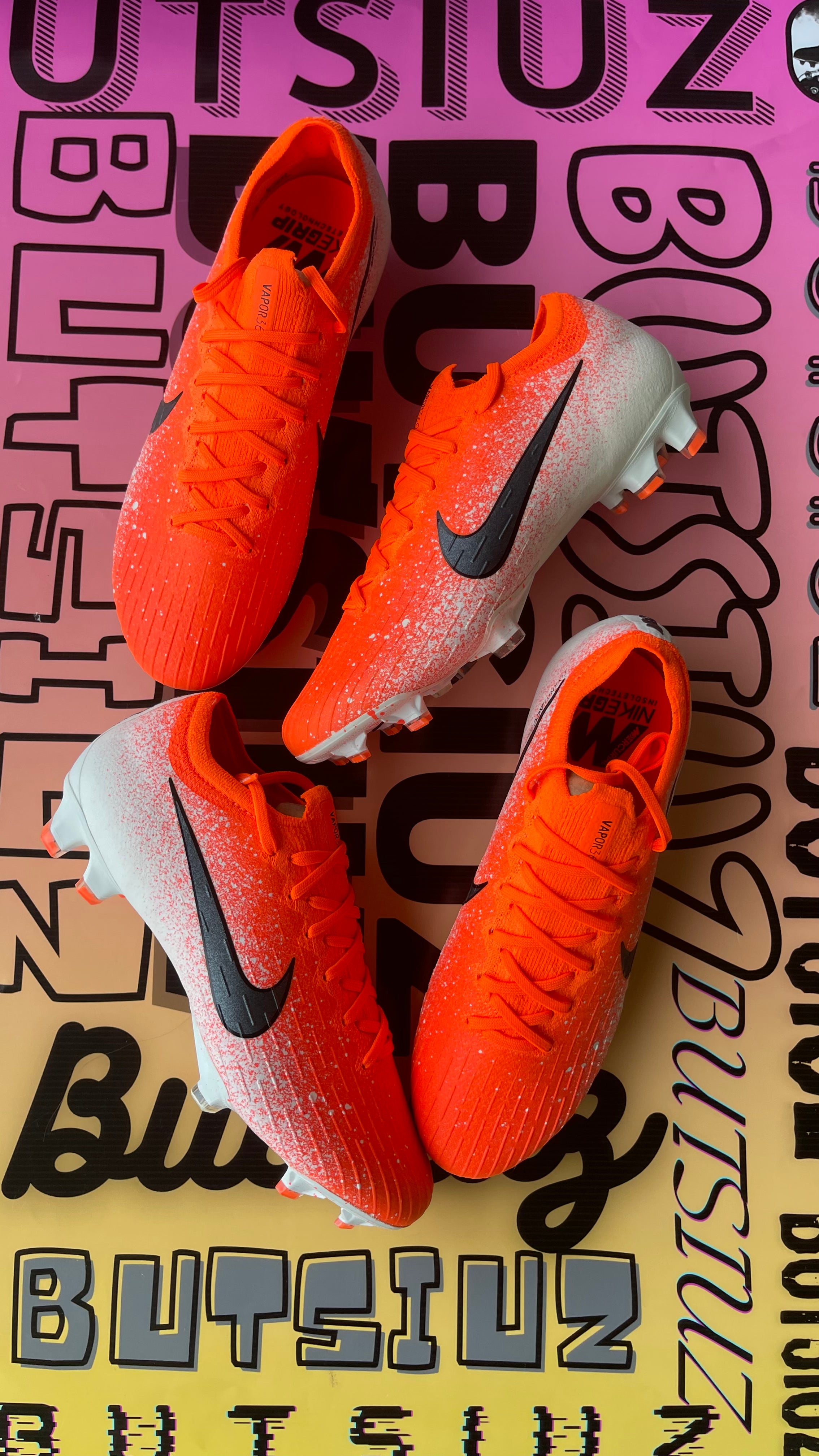 Nike Mercurial Vapor 12 Elite FG Wolf Grey/LT Crimson AH7380-060