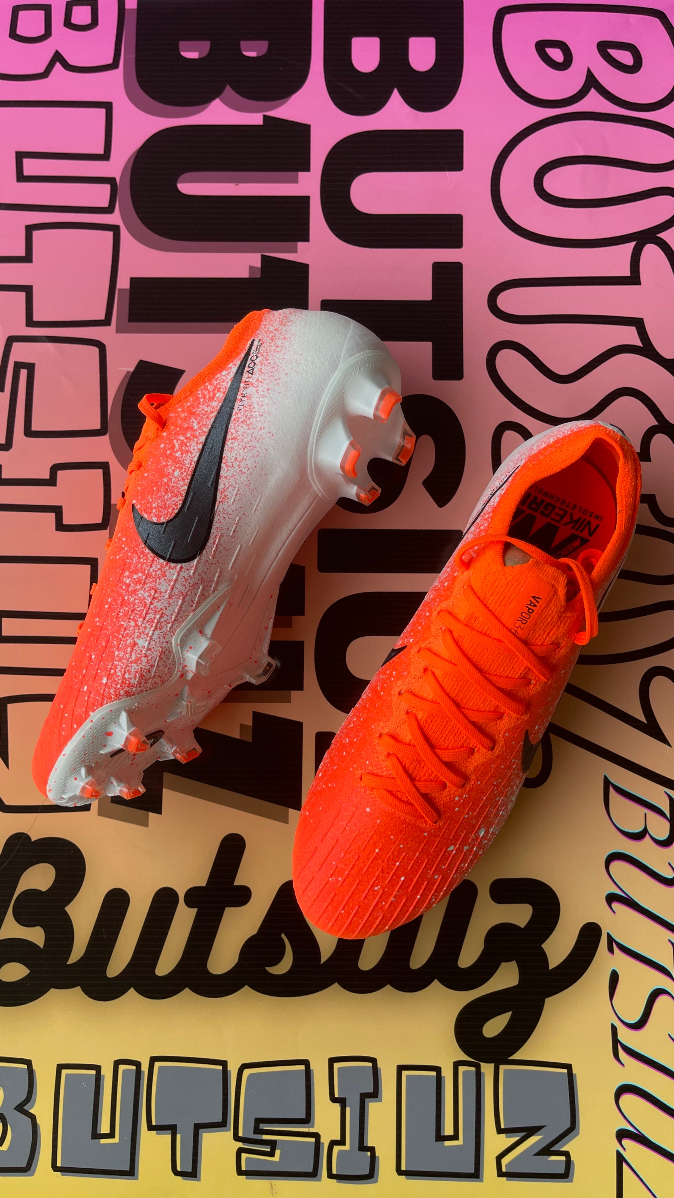 Nike Mercurial Vapor 12 Elite FG Wolf Grey/LT Crimson AH7380-060