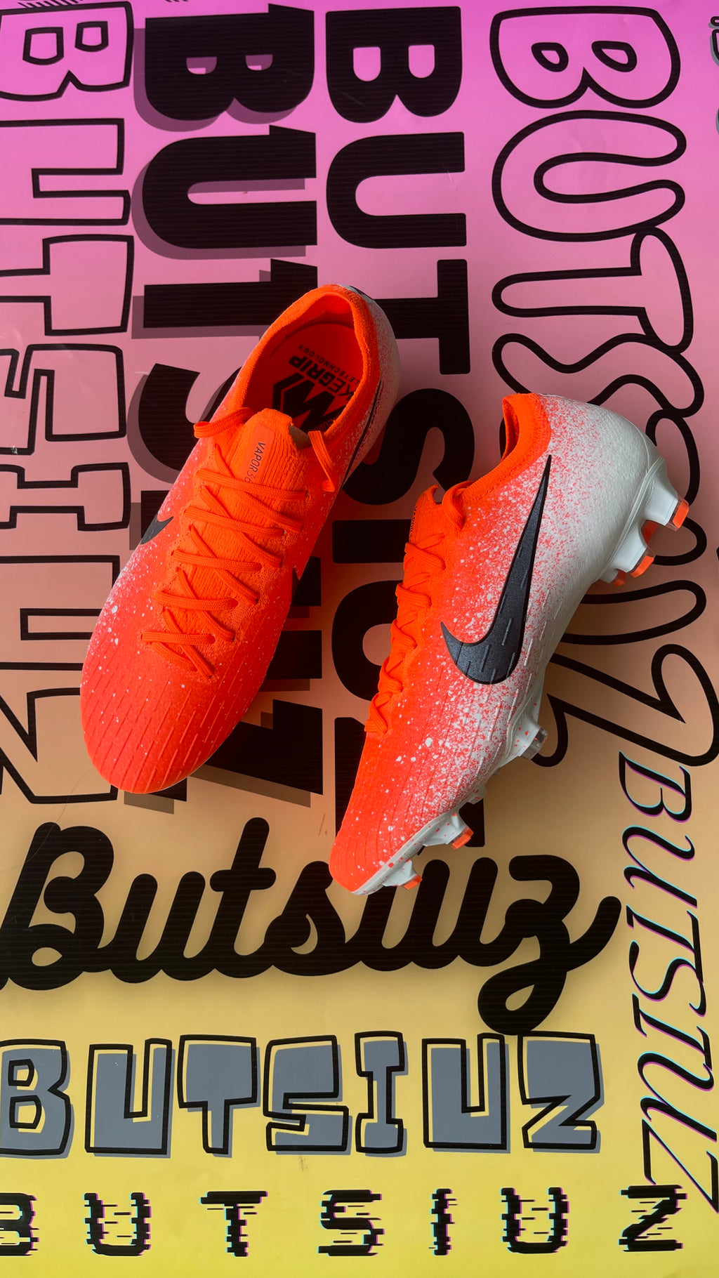 Nike Mercurial Vapor 12 Elite FG Wolf Grey/LT Crimson AH7380-060
