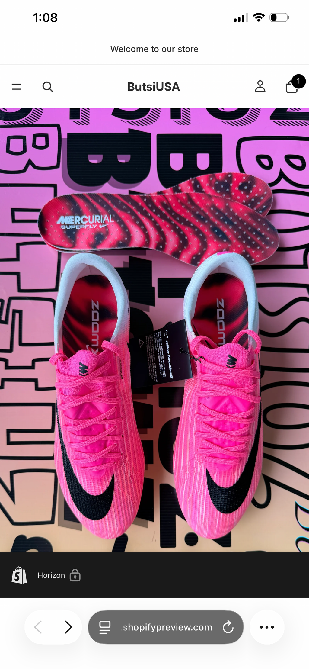 NIKE MERCURIAL SUPERFLY 11 ELITE FG - BREAKOUT PACK