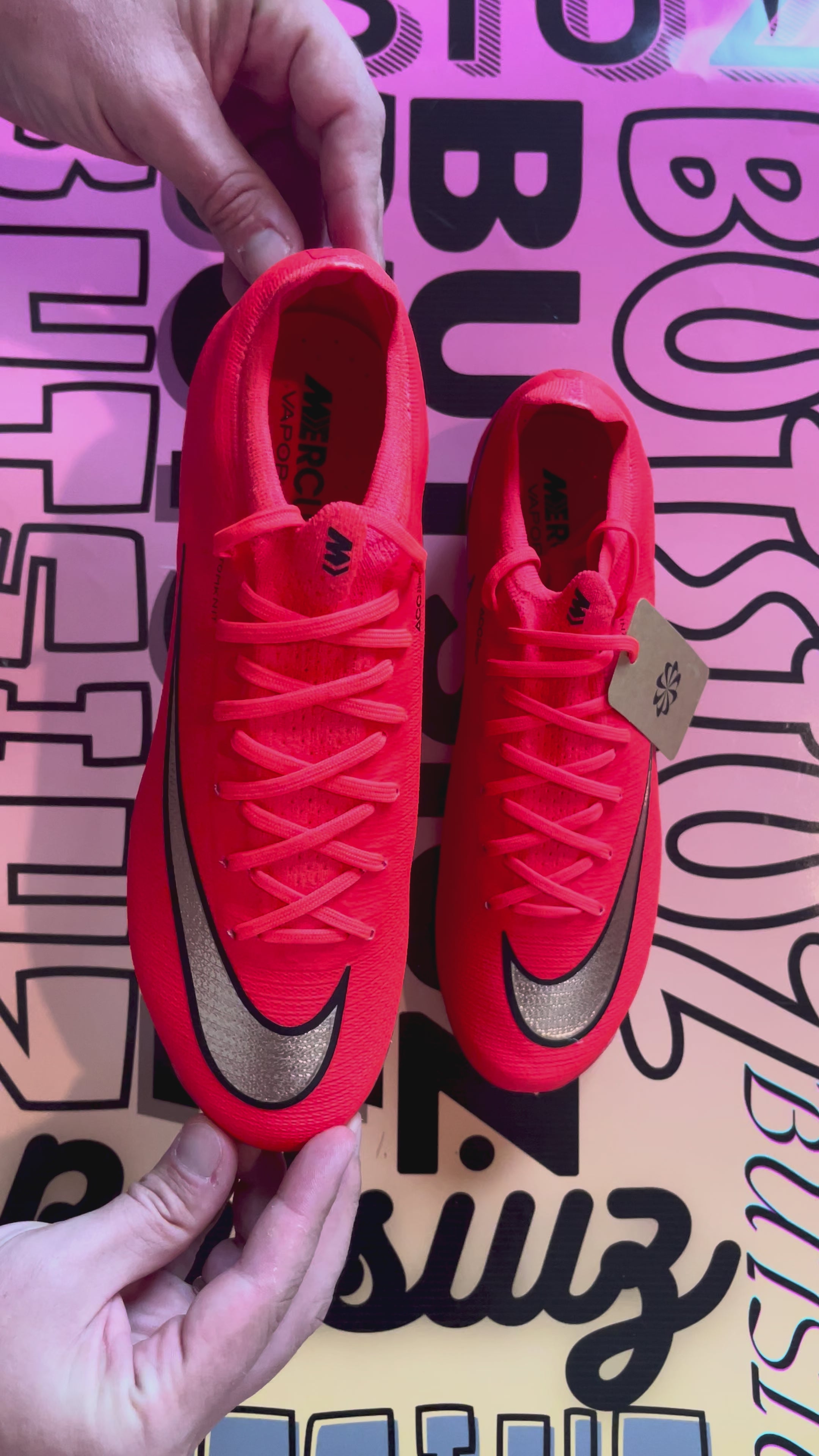 Nike Mercurial Vapor 17 Elite FG – Ember Glow / Aurora Green