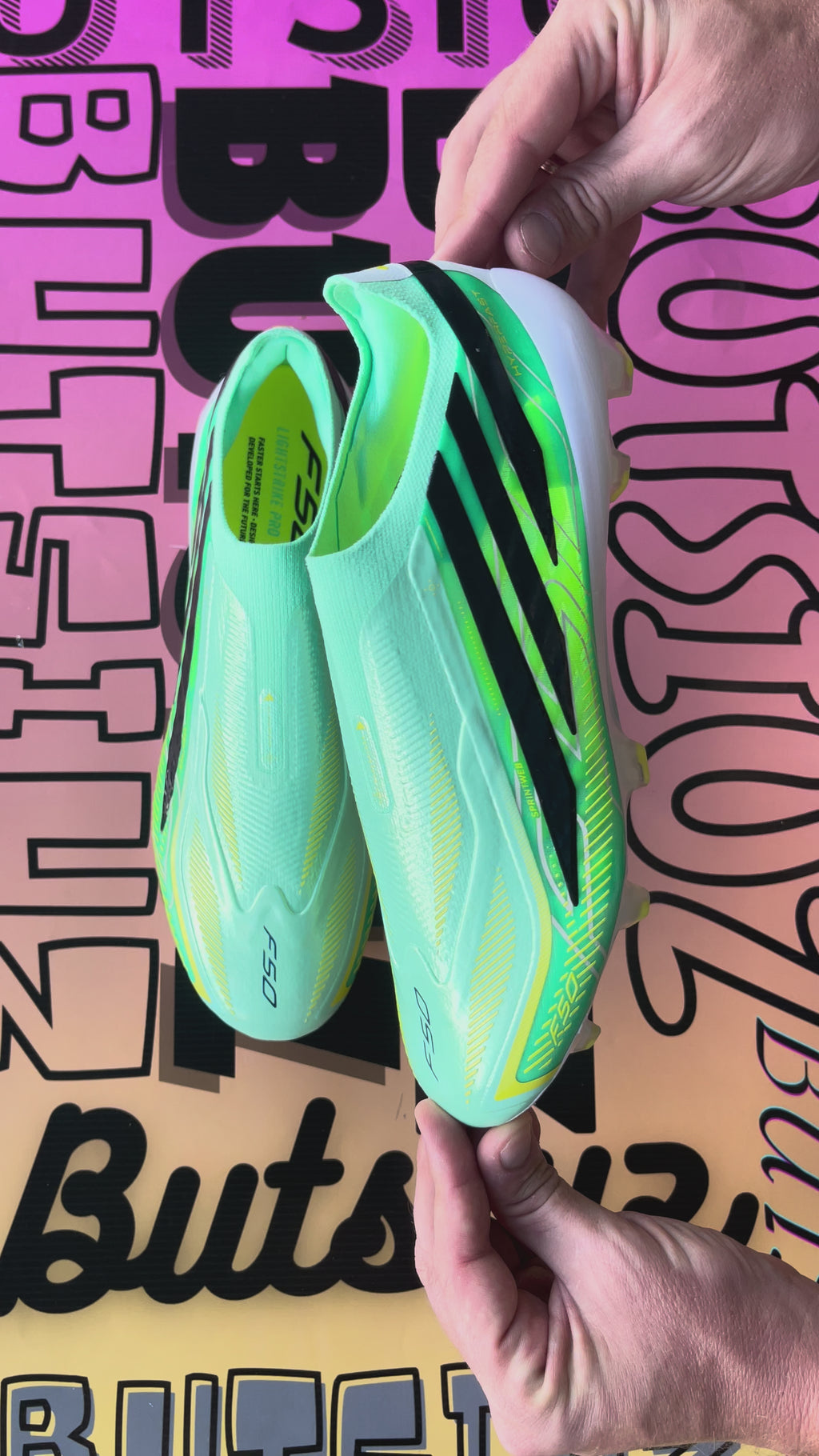 adidas F50 Hyperfast Elite LL FG – Pulse Mint / Core Black / Solar Lemon